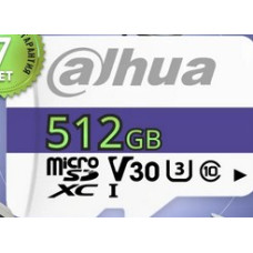 Карта памяти MicroSD 512Гбайт DAHUA DHI-TF-C100/512GB