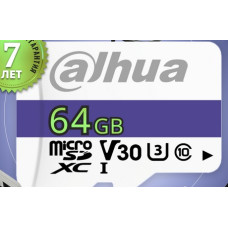 Карта памяти MicroSD 64Гбайт DAHUA DHI-TF-C100/64GB